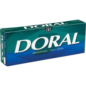 Doral Menthol 100s Box