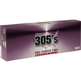 305's Full Flavor 100s Box