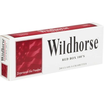 Wildhorse Red 100s Box